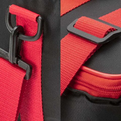 Comfortable adjustable carrying strap